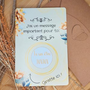 Tonton - Cartes a Gratter annonce grossesse
