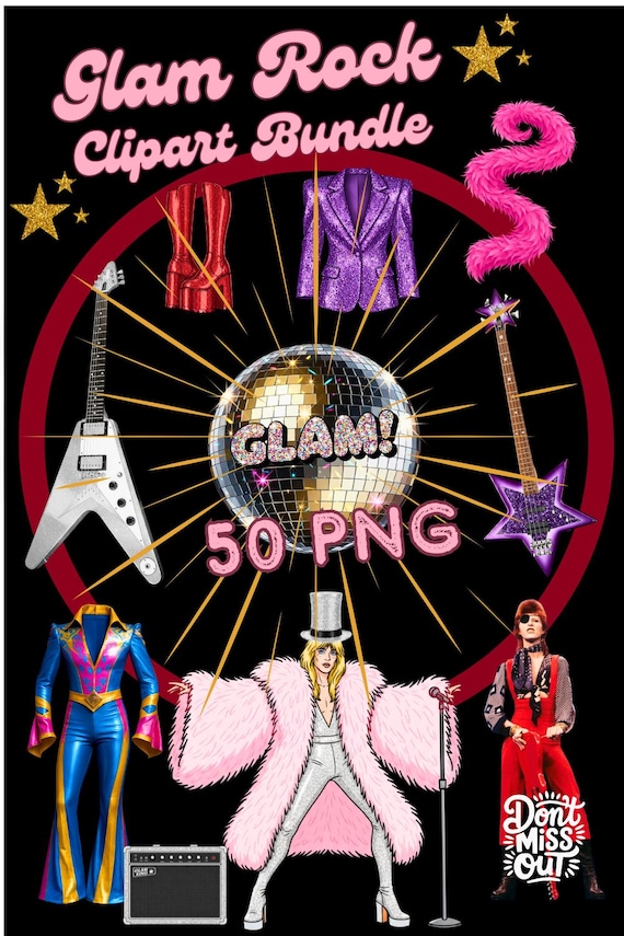 70s Glam Rock Fashion
