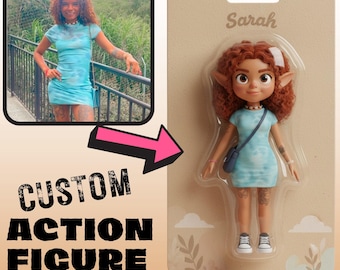 Turn Yourself into a Troll Action Figure Portrait: Personalized Toy Doll (Digital Download)