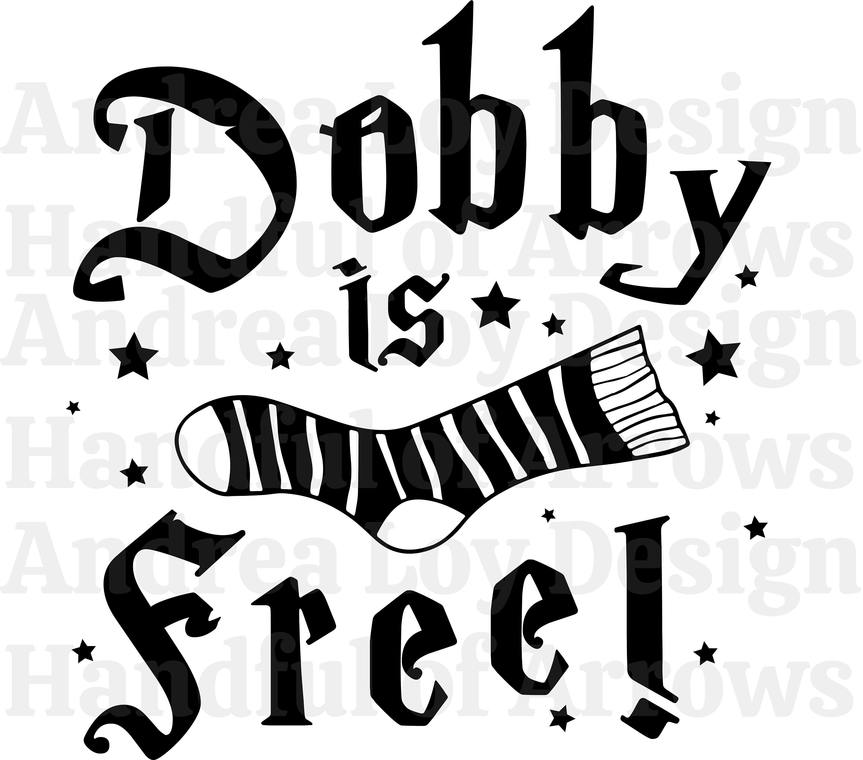 Dobby Is Free Svg File Etsy Finland dobby-is-free-svg-file-etsy-finland