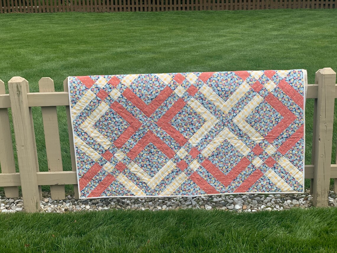 Blue Ridge Patterns Blue Ridge Basket Quilt Pattern Pdf Printable - Etsy