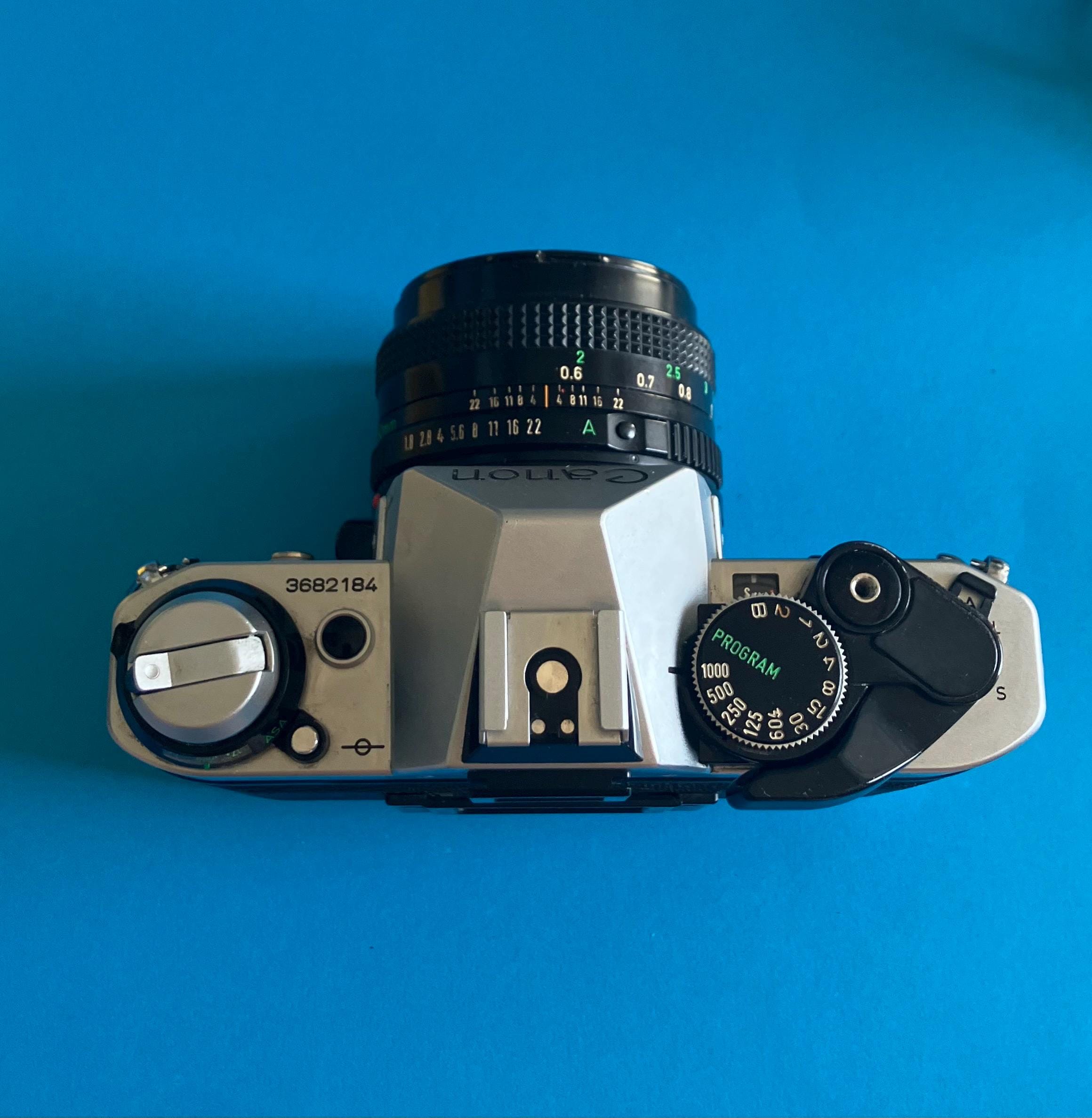 Canon AE-1 Program Film SLR Camera With 50mm FD Mount Lens - Etsy