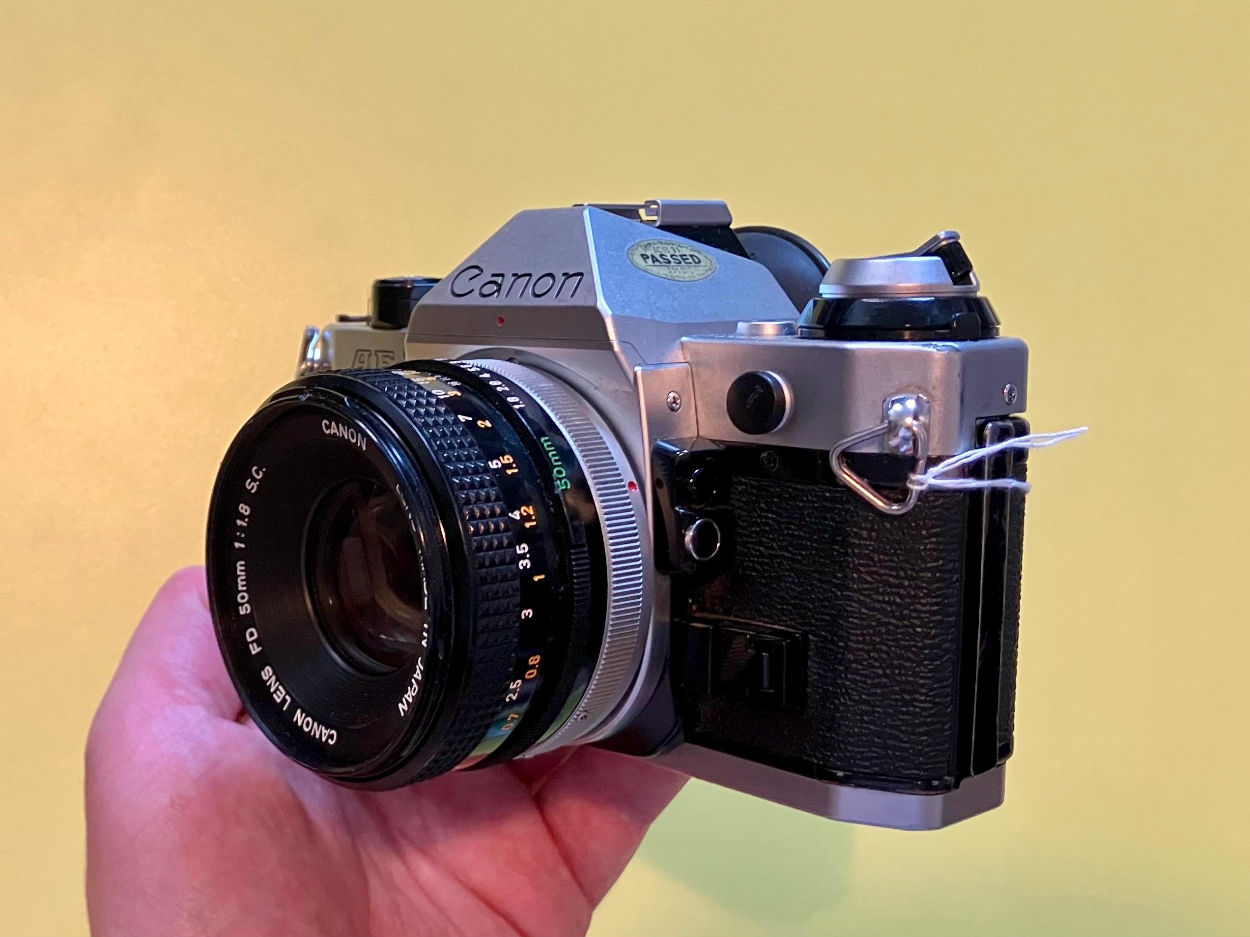 Canon AE-1 Program Film SLR Camera With 50mm FD Mount Lens - Etsy