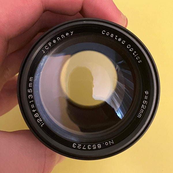 Jc Penney 52mm, 1:2.8f = 135mm FD Mount Lens for Canon Ae-1 A-1 Av-1 At-1 and F-1 cameras