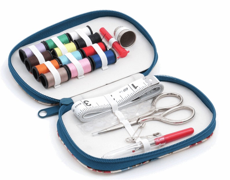 Sewing Cases Filled. Travel Sewing Kits. Emergency Sewing Etsy