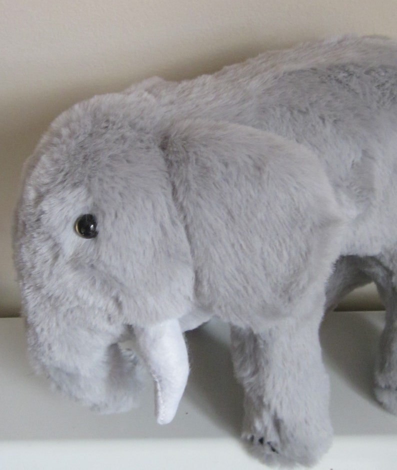 New Grey Elephant Cuddly Toy Just the Job for Girls Boys or image 2