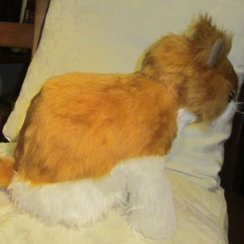 Ginger Fluffy Cat Companion Toy Marmalade Toy Ginger Cat Etsy UK