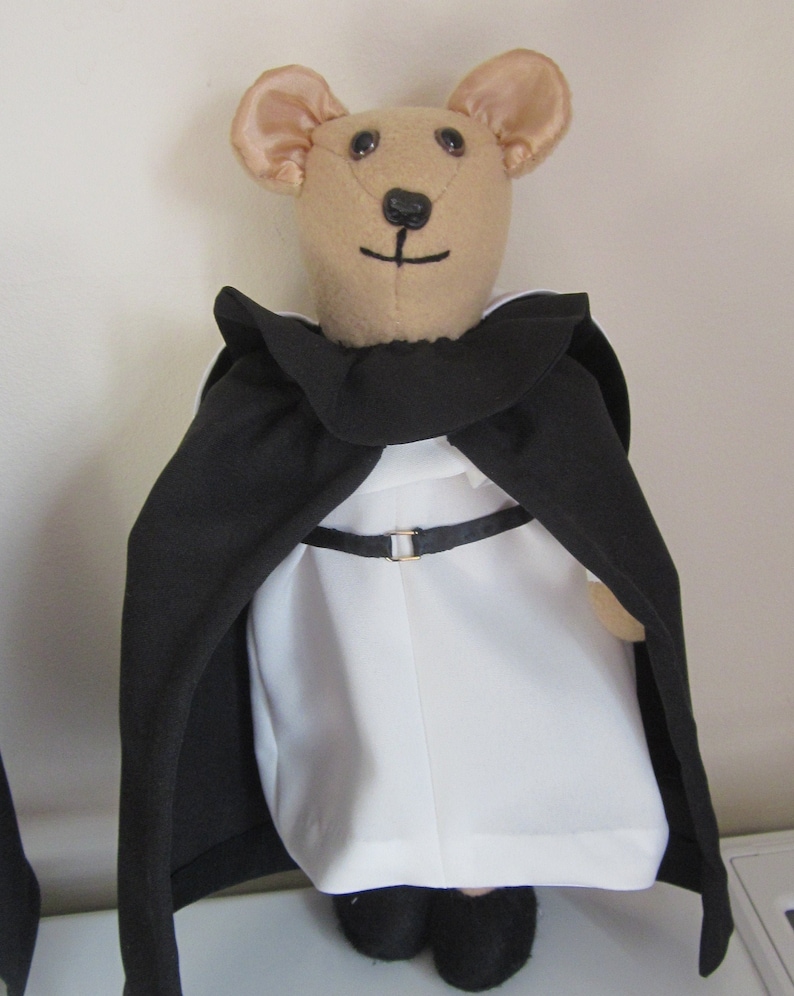 Dominican Father Dressed Bear In Style of the Order of image 0