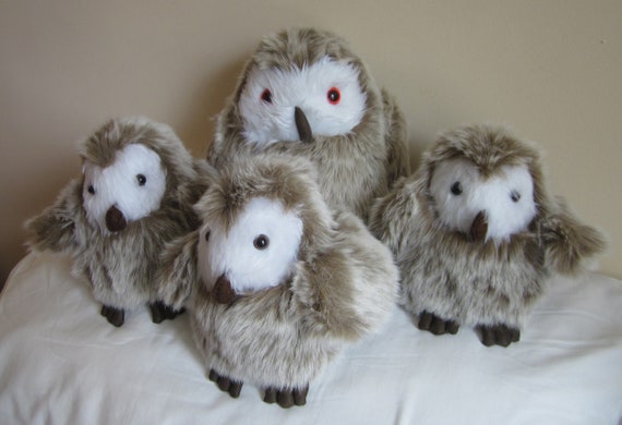 furry owl toy