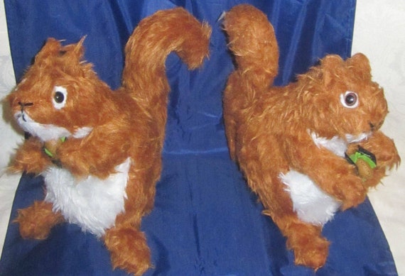 red squirrel soft toy