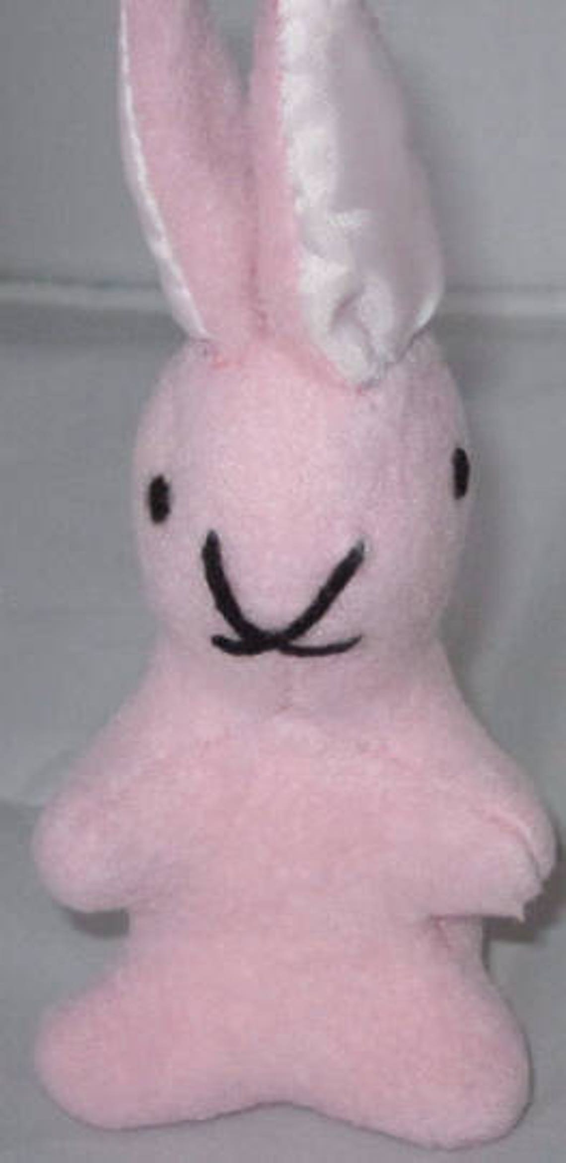 Purple Fleece Baby Rabbit Toys Purple Fleece Bunny Rabbits Etsy UK