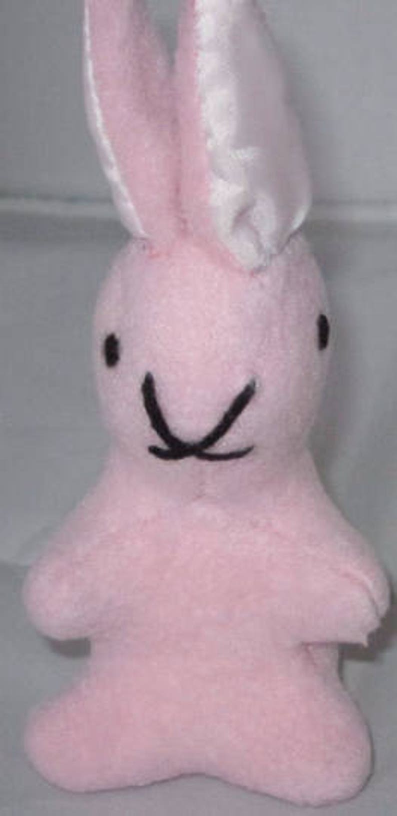 Purple Fleece Baby Rabbit Toys Purple Fleece Bunny Rabbits Etsy