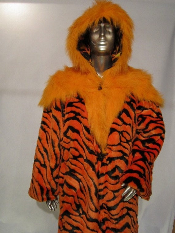 tiger fur jacket