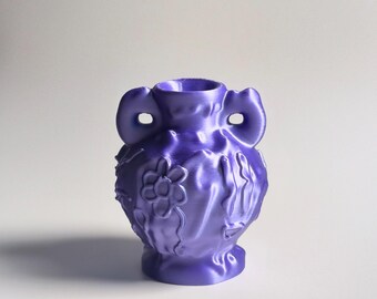 Vaso eccentrico / Stampa 3D setosa / Design originale / Vaso moderno / Design eccentrico / Arte 3D / Vaso per piante secche / Oggetto decorativo / Decorazione scultorea