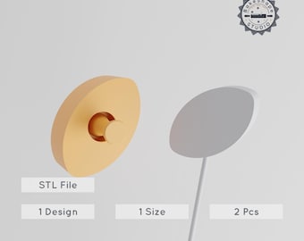 American Football Cake Pop Mold, Sports Theme, STL File for 3D Printing