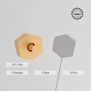 Dice Cake Pop Mold, Game Cube & Poker Dice Design, 3D Printing STL Set