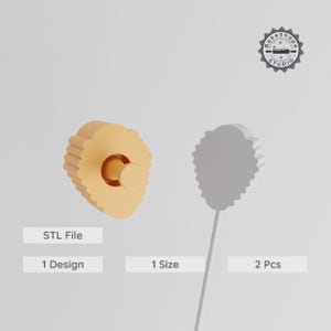 ハニカムケーキポップ型セット、3Dプリント用蜂の巣六角形デザイン