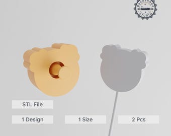 Clown Cake Pop Mold Set, Jester & Jokester Designs, Prankster Emoticon Theme, 3D STL File