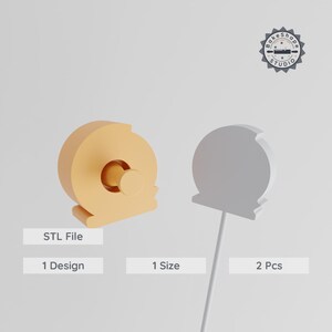 Moule à cake pops casque d'astronaute, casque spatial, impression 3D STL, design explorateur de l'espace