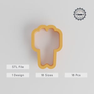 Crocodile Shape Cutter, 18-Piece Set, Cookie & Fondant 3D Print STL for Summer, Alligator, Reptile Fun