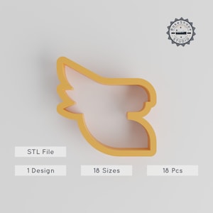 Cockatoo Cookie Cutter Set, Tropical Parrot Shape Cutter, Exotic Bird Design, Summer Party, Fondant, Clay, Soap, 18 STL Files