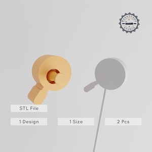 Lente d'ingrandimento per stampa 3D STL, set di strumenti per ispezione dentale, modelli per esame dei denti