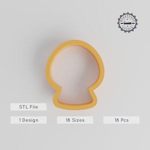 Platypus Shape Cutter STL File, 18 Sizes, Perfect for Cookies, Fondant & Clay, Duck Billed Animal, Water Mammal, Australian Mammal