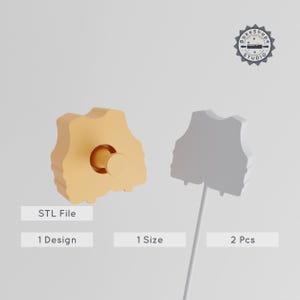 Life Jacket Cake Pop Mold for Summer, Swim Vest 3D Print STL, Ocean Themed Baking Tool