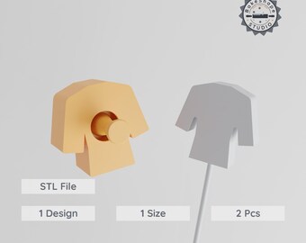 Judo Cake Pop Mold Set, Martial Arts Theme, Sports Grappler Design for 3D Printing, Instant Download STL