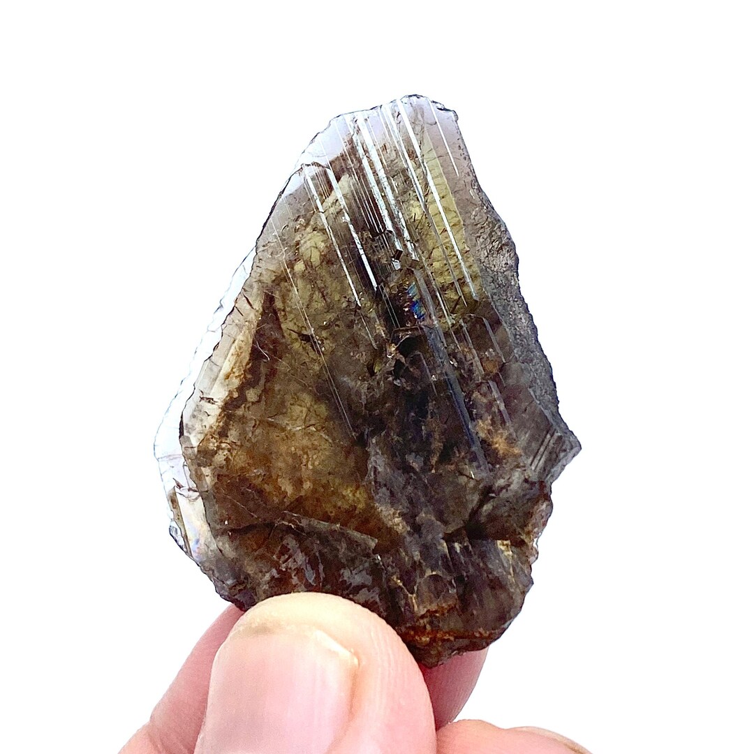 69 Carat Axinite Crystal: Rare Collector's Gemstone From Pakistan - Etsy