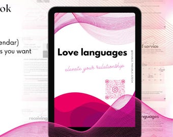 Love Languages Toolkit • Elevate Your Relationship Workbook | How to Reconnect & Heal | Instant Download PDF