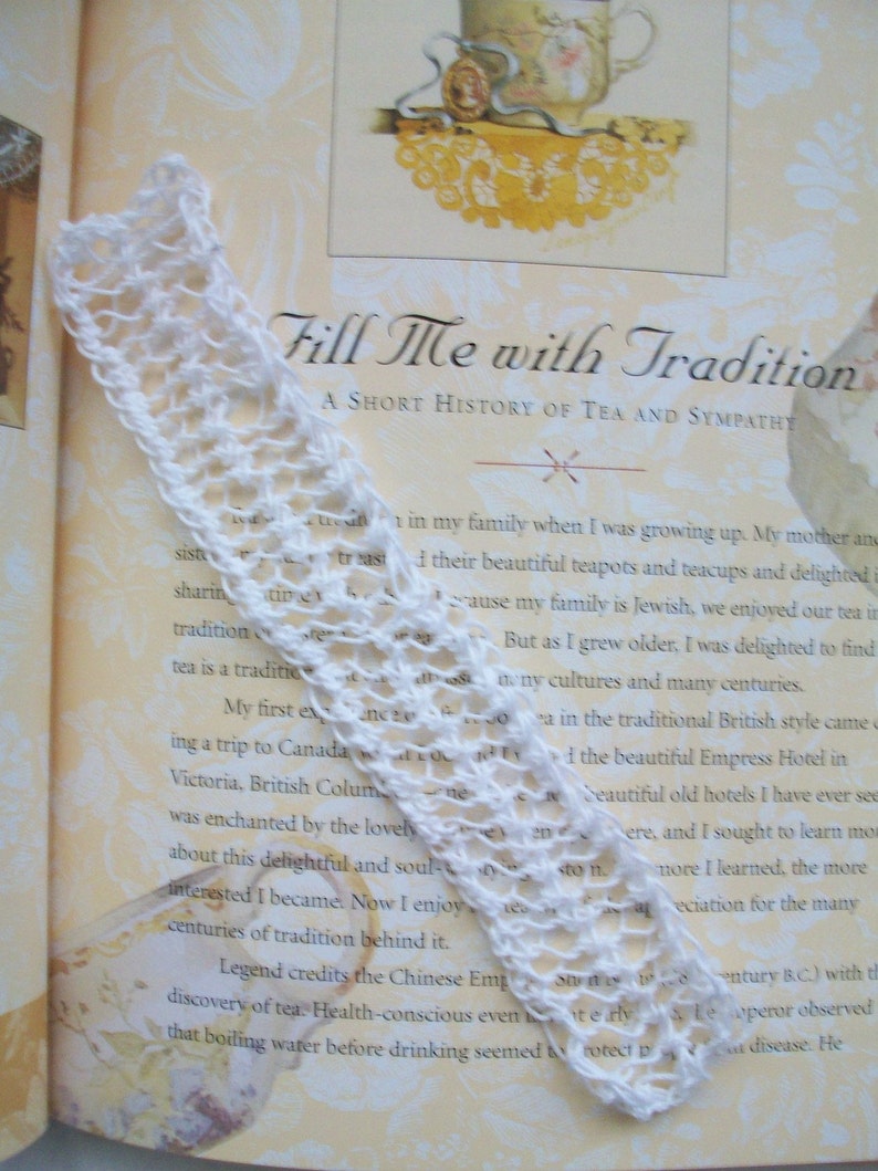 Victorian Lace Bookmark image 4