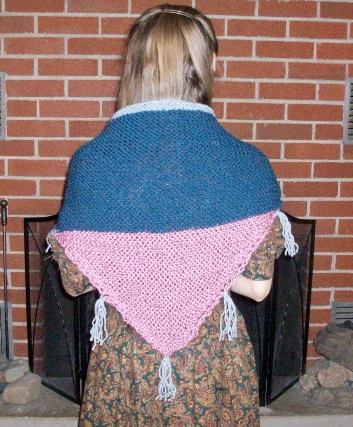 Sale Lace Shawl in Spanish Style Tassel Wrap Etsy