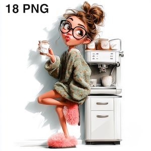 Può includere: Una tazza di ceramica bianca con manico nero e la scritta "But First, Coffee" in stile scritto a mano. La tazza è su una superficie bianca. La tazza è alta circa 10 cm.