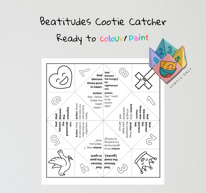 Beatitudes Bible Chatterbox: listing photo