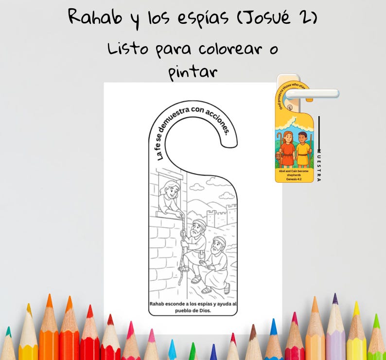 Rahab and the Spies (Spanish): listing photo