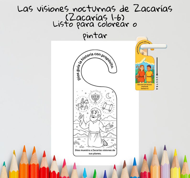 Zechariah’s Night Visions (Spanish): listing photo