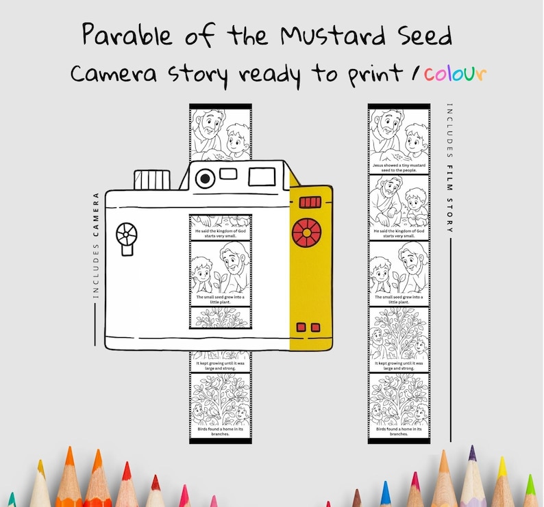 Parable of the Mustard Seed Camera Craft: listing photo