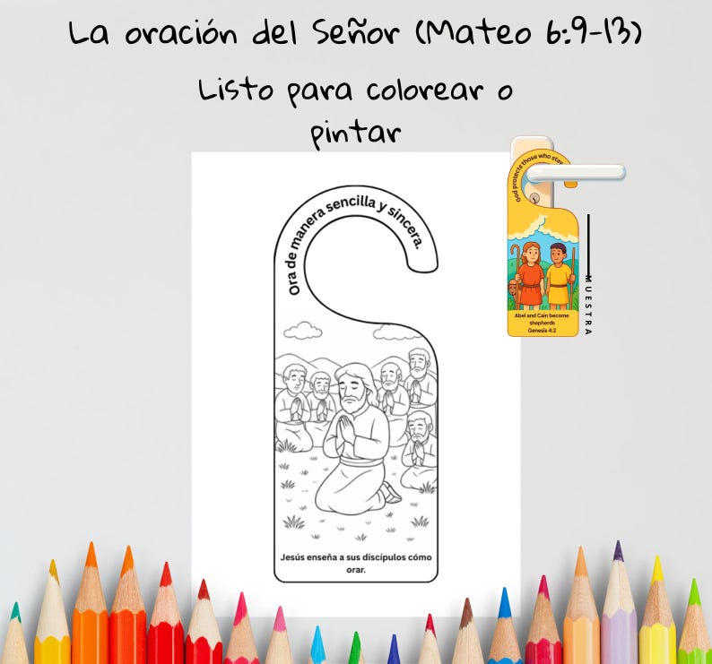 The Lord’s Prayer (Spanish): listing photo