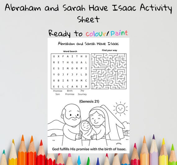 Abraham Sarah And Isaac Sunday School Lesson