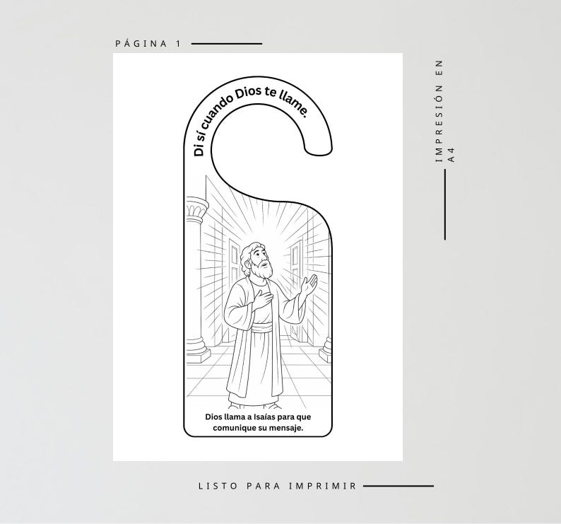Isaiah’s Call (Spanish): listing photo