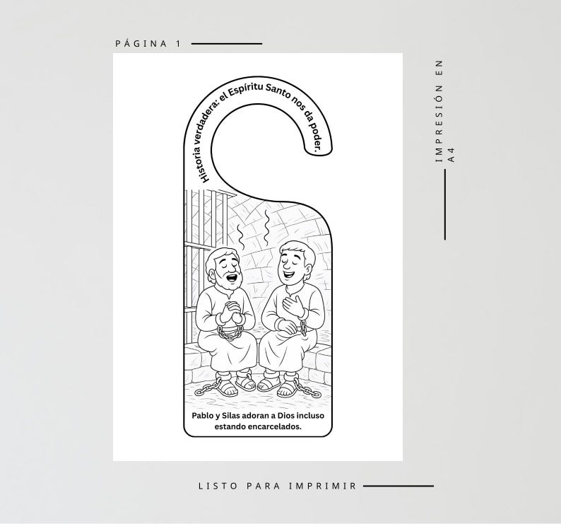 Paul and Silas in Prison (Spanish): listing photo