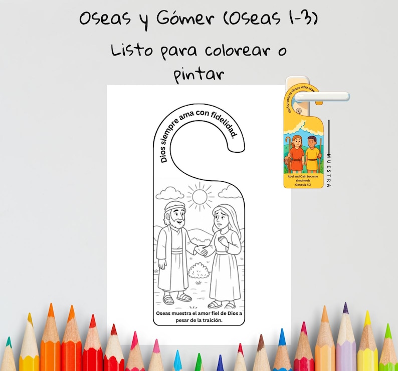 Hosea and Gomer (Spanish): listing photo
