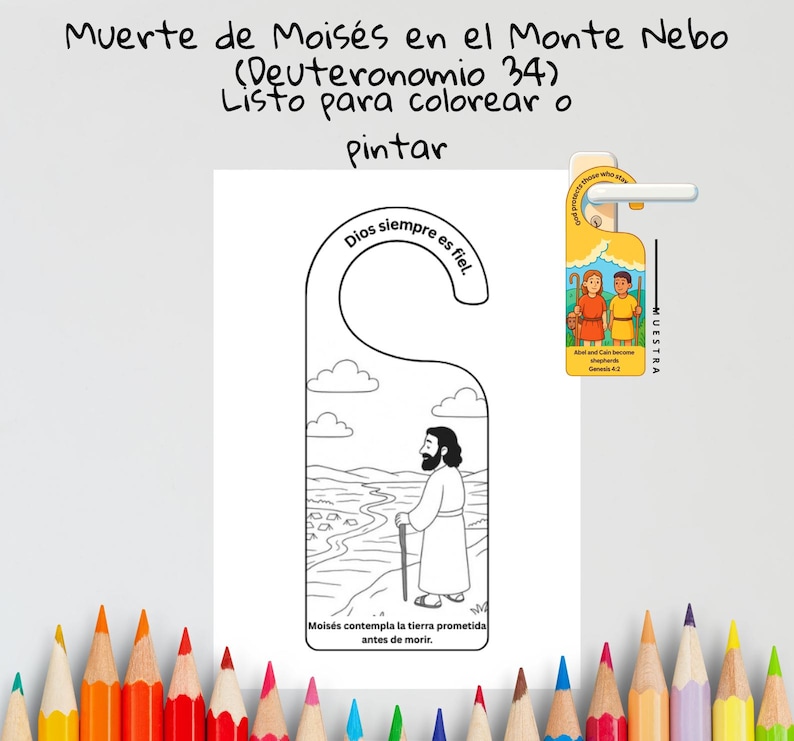 Moses’ Death on Mount Nebo (Spanish): listing photo
