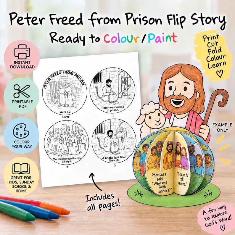 Peter Freed from Prison 3D Craft: listing photo