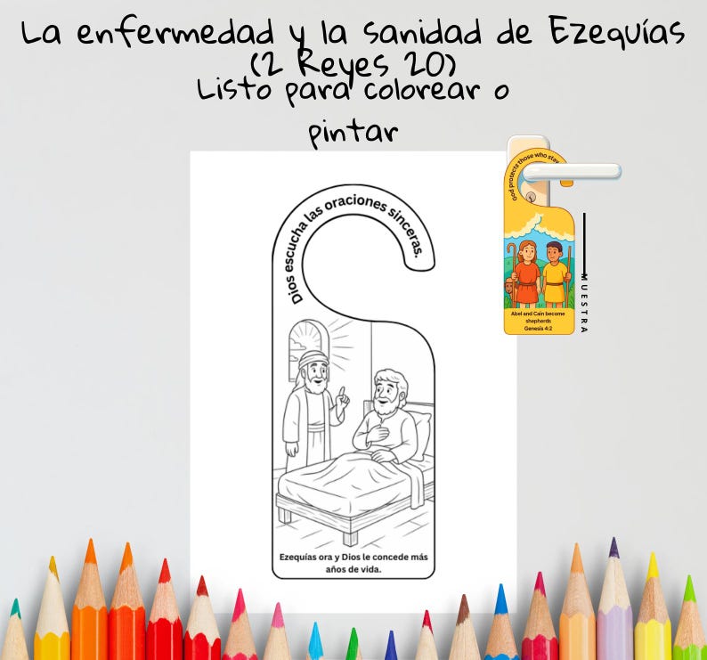 Hezekiah’s Illness and Healing (Spanish): listing photo