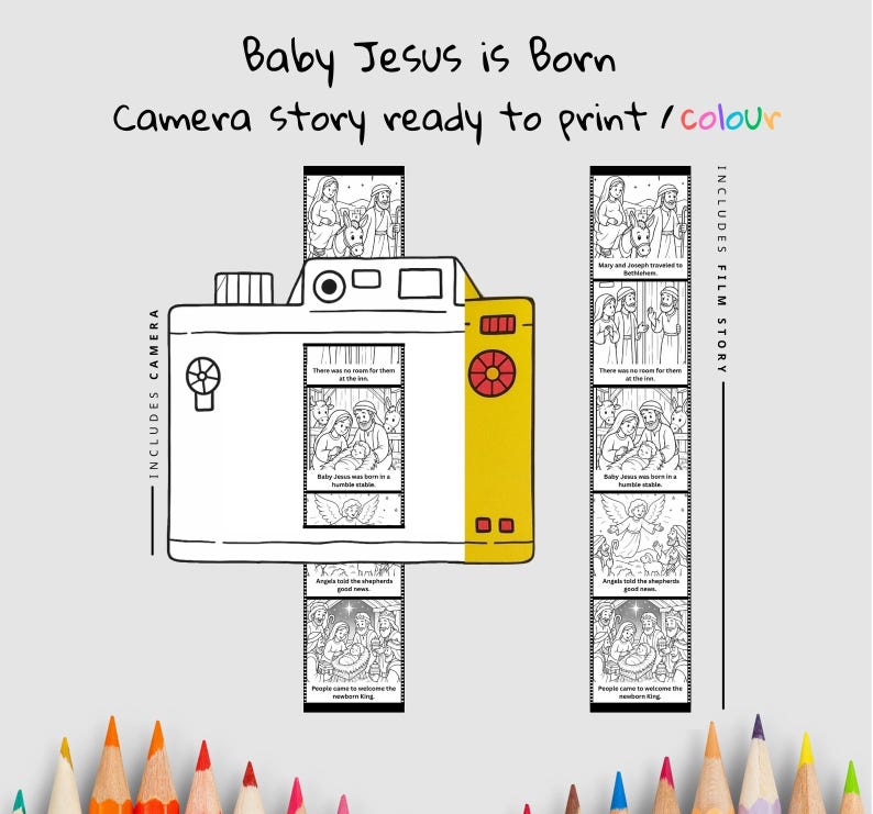 Nativity Camera Craft: listing photo