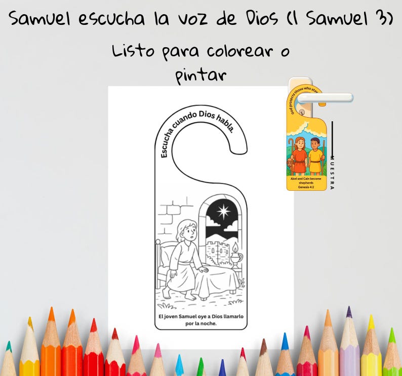 Samuel Hears God’s Voice (Spanish): listing photo