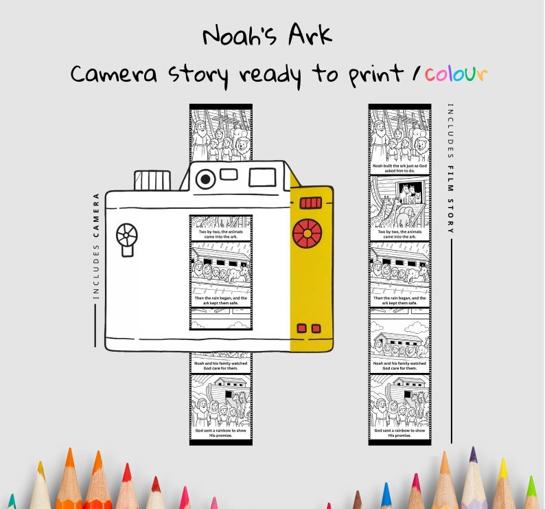 Noah’s Ark Camera Craft: listing photo