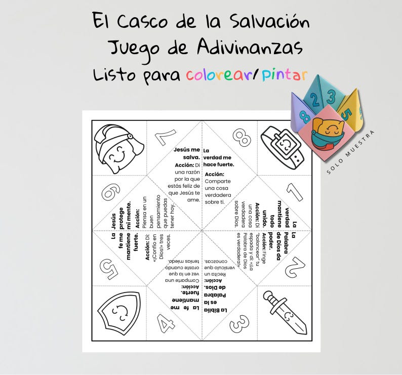 Helmet of Salvation (Spanish): listing photo